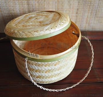 江桥竹藤生态装饰竹编厂为全国茶叶厂商批发定做各种规格的茶叶包装盒